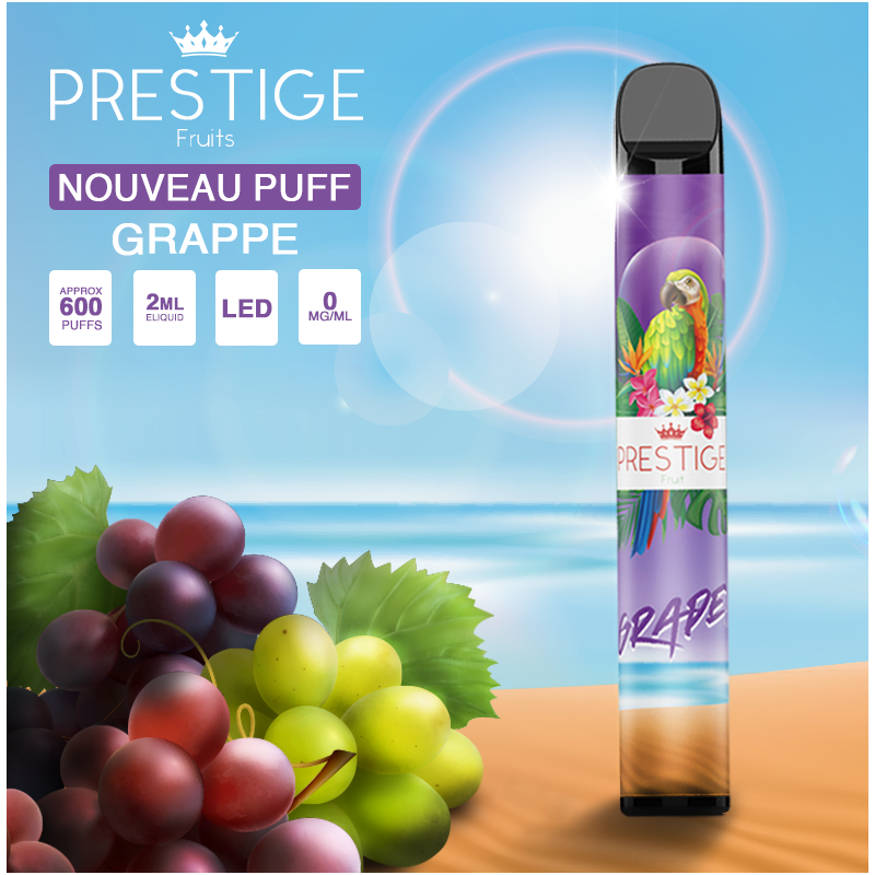 Prestige Puff - Grape 2ml