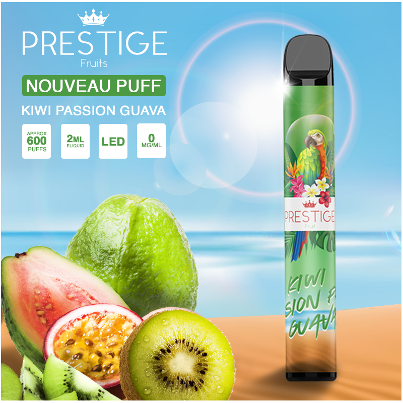 Prestige Puff - Kiwi Passion Guava 2ml