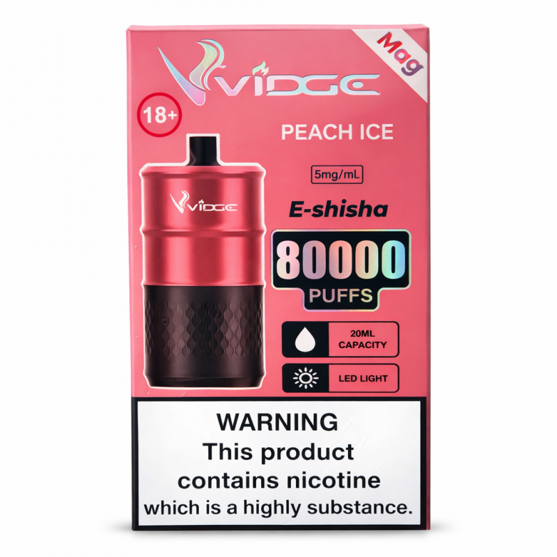 E-Chicha VIDGE – Puff XXL 80000 Bouffées