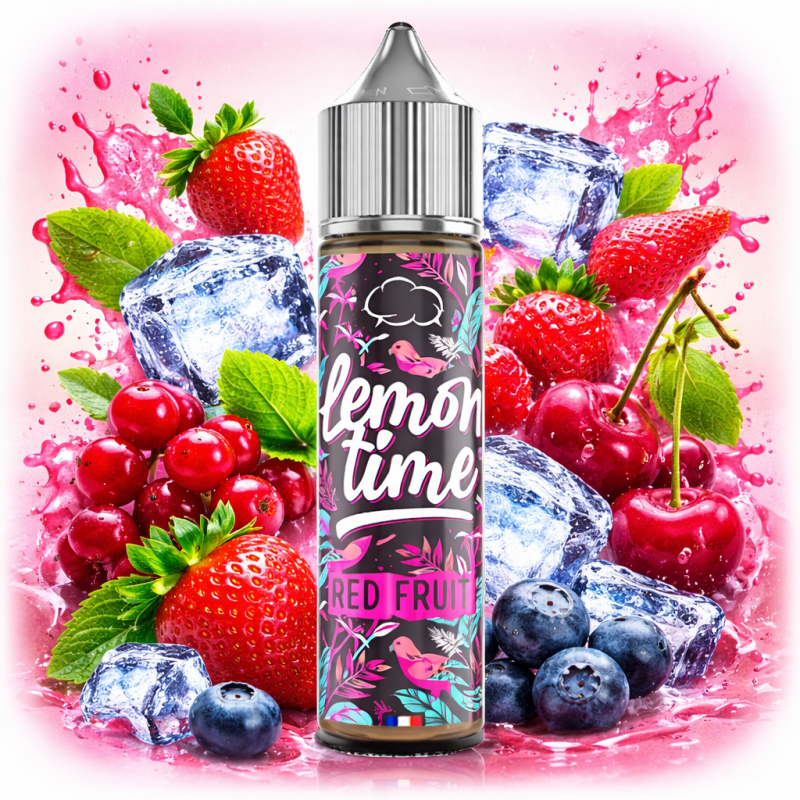 E-liquide Lemon Time Red Fruit 50ml – Fruits Rouges Frais