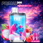 Puff Rechargeable FRZ Primal 30K Dragon Fraise – 2 Bar Salt 10ml – 30000 Bouffées