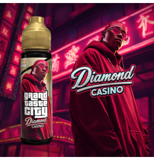 Diamond Casino Grand Taste City 50ml – E-liquide Cassis Mangue Cerise 50/50
