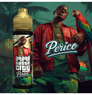 Périco Grand Taste City 50ml – E-liquide Litchi Fraise Passion 50/50