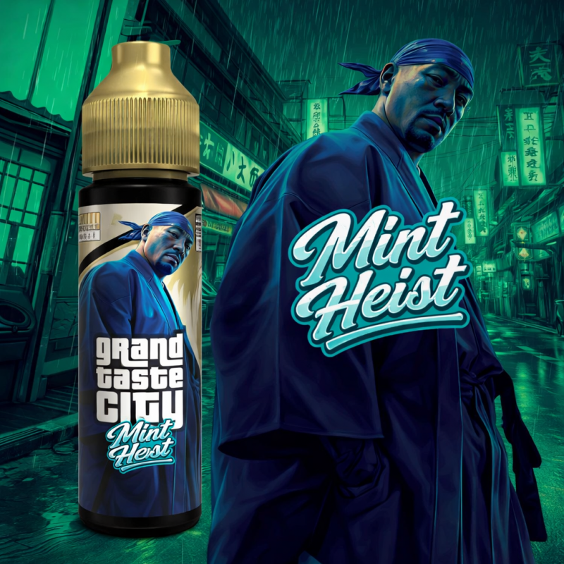 Mint Heist Grand Taste City 50ml – E-liquide Fruit du Dragon Fruits Rouges Menthol 50/50 Mint Heist Grand Taste City 50ml – E-liquide Fruit du Dragon Fruits Rouges Menthol 50/50