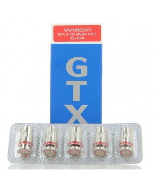 Pack de 5 résistances GTX Target PM80 Vaporesso