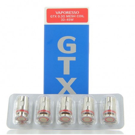 Pack de 5 résistances GTX Target PM80 Vaporesso