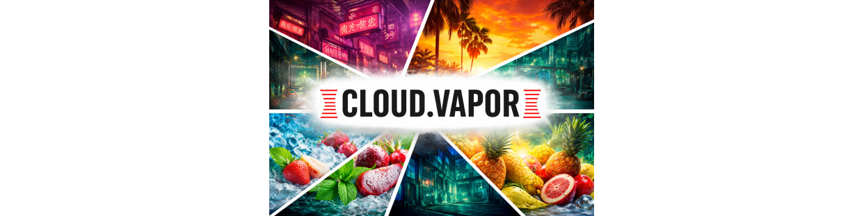 Cloud Vapor E-liquide – Gamme Premium Fruité & Frais
