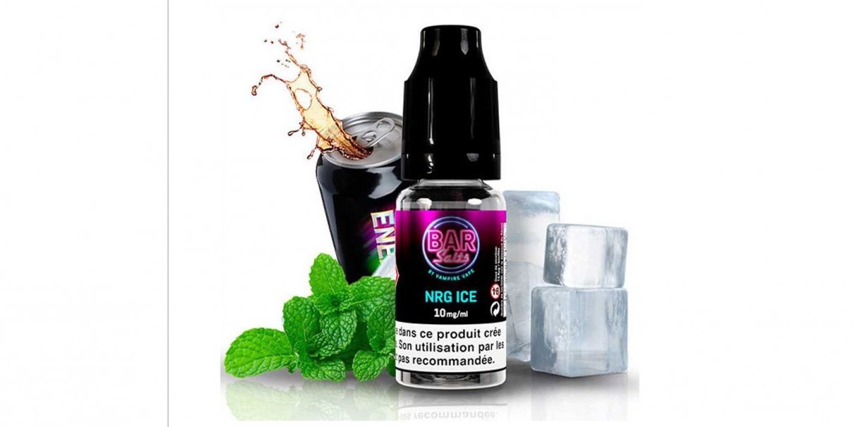 NRG Ice Bar Salts 10ml : L'Énergie Glacée Redéfinie